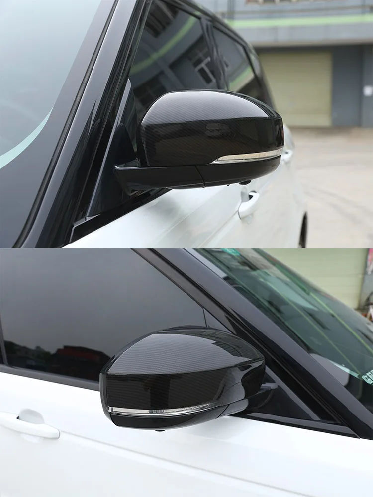 Für Land Rover Range Rover Sport 2014-17 Carbon Faser Auto Center Control Panel Lenkrad Tür Trim Aufkleber auto Zubehör – Detail 13