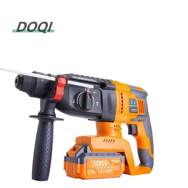 Rotary Impact Cordless Electric Hammer Drill For Concrete Wood Drilling Impact Drill Set