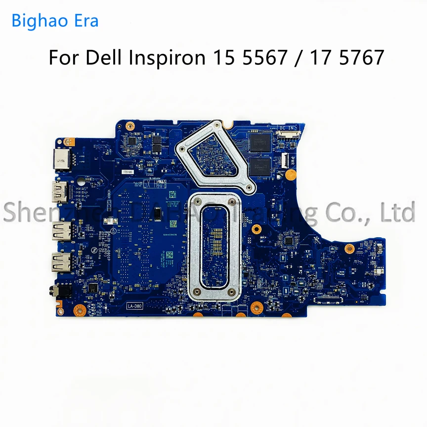 BAL20 LA-D801P For Dell Inspiron 15 5567 5767 Laptop Motherboard With i3 i5 i7-7500U CPU R7 M440 2GB-GPU CN-0KFWK9 0YV25P 0KFWK9