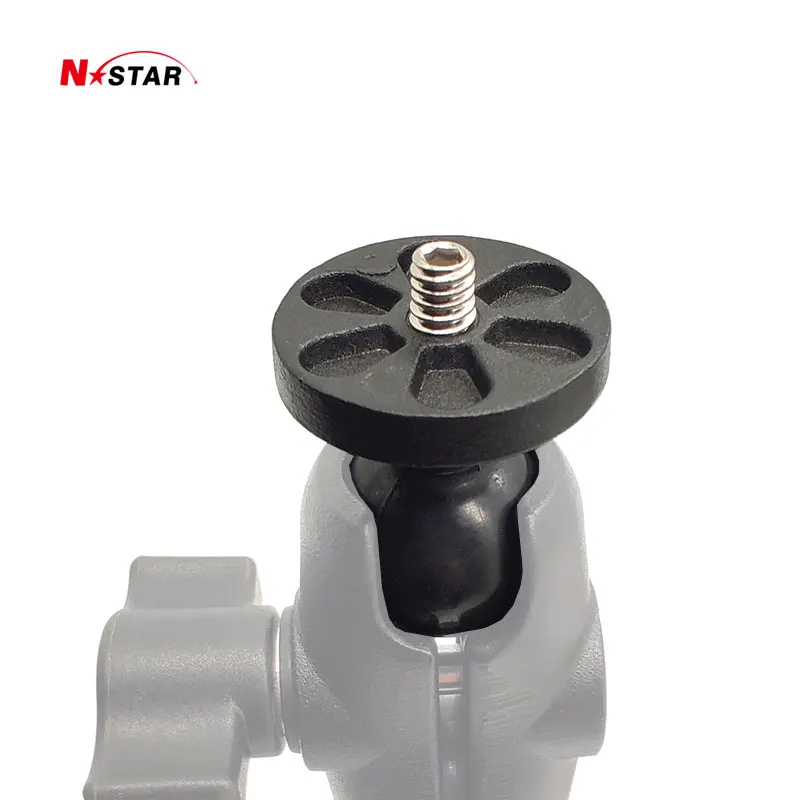 1'' 25mm Ball Head Mount Ram Mount Ball Adapter with 1/4