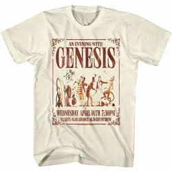 An Evening with Genesis Men's T Shirt Rock Band long or short sleeves