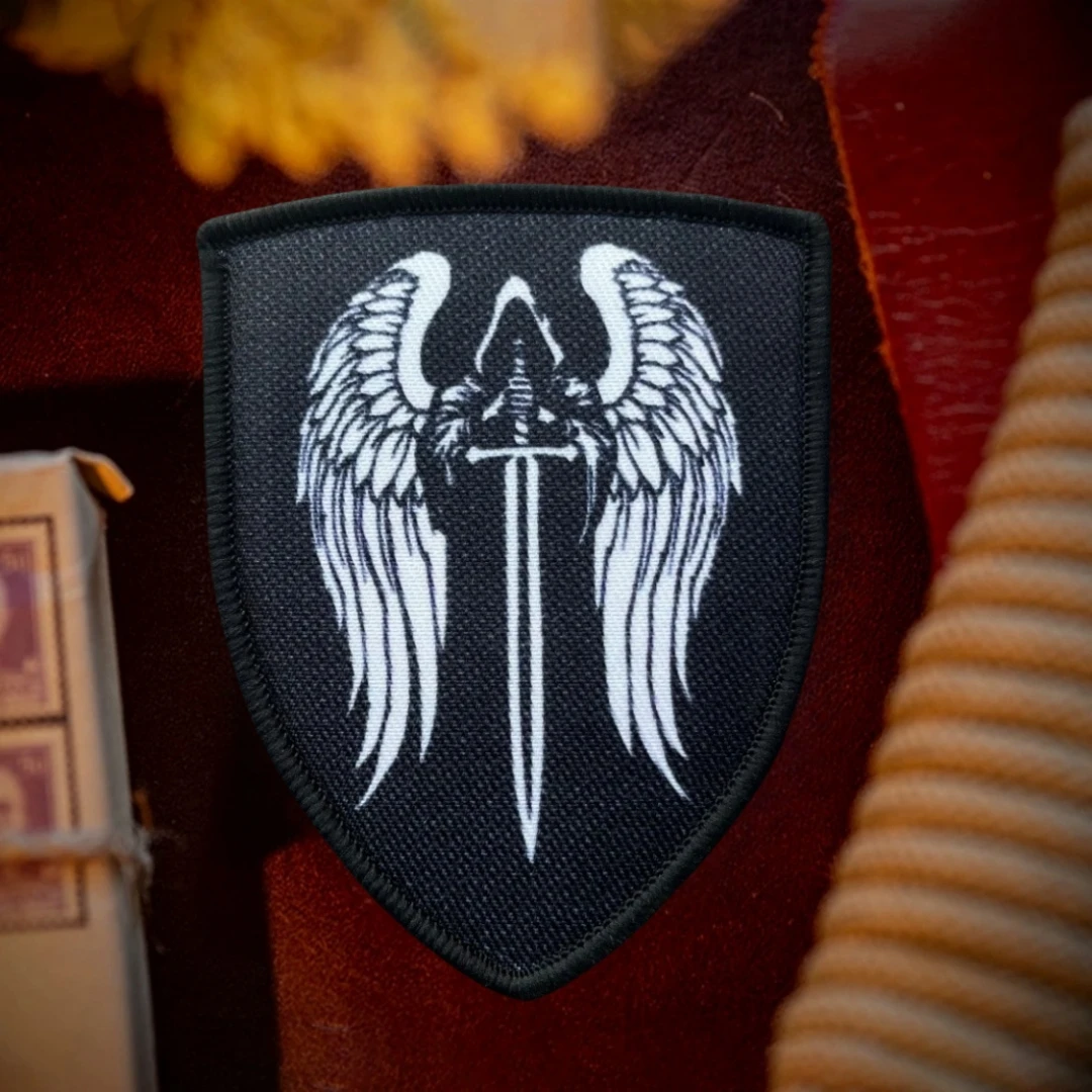 Parche velcro Ángel Puniente – Accesorio moral táctico militar - imagen 5