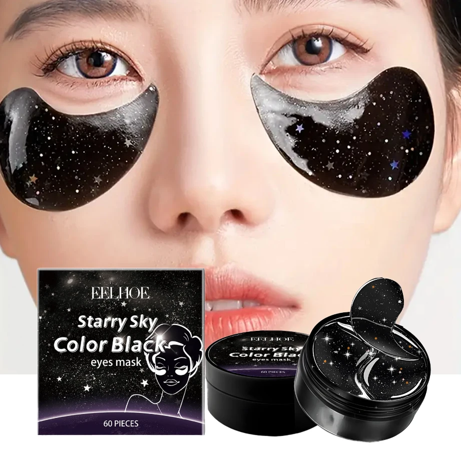 

60PCS Aloe Vera Eye Mask Patches Removes Dark Circles Skin Firming Remove Bags Under the Eyes Deep Moisturizing Patches for Eyes
