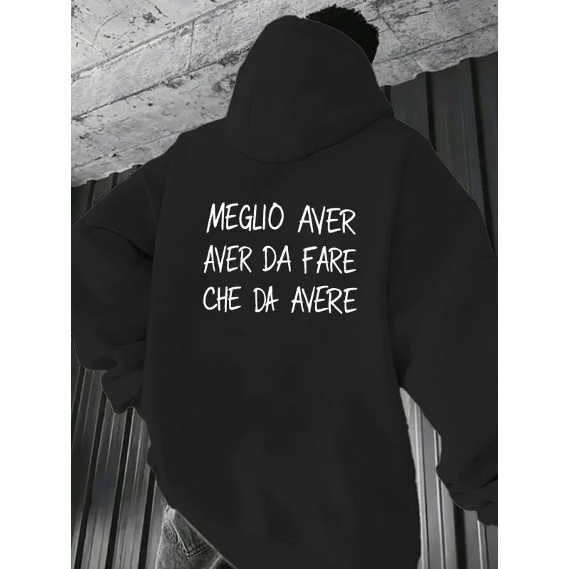 Men's Hoodie Black … - image