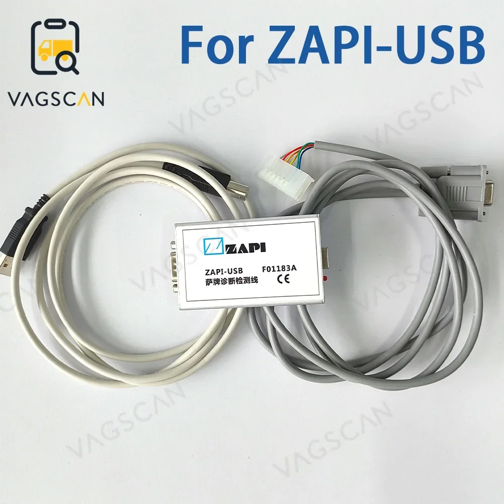 2023 ZAPI-USB electric controller diagnostic tool programmer ZAPI F01183A data cable zapi console software