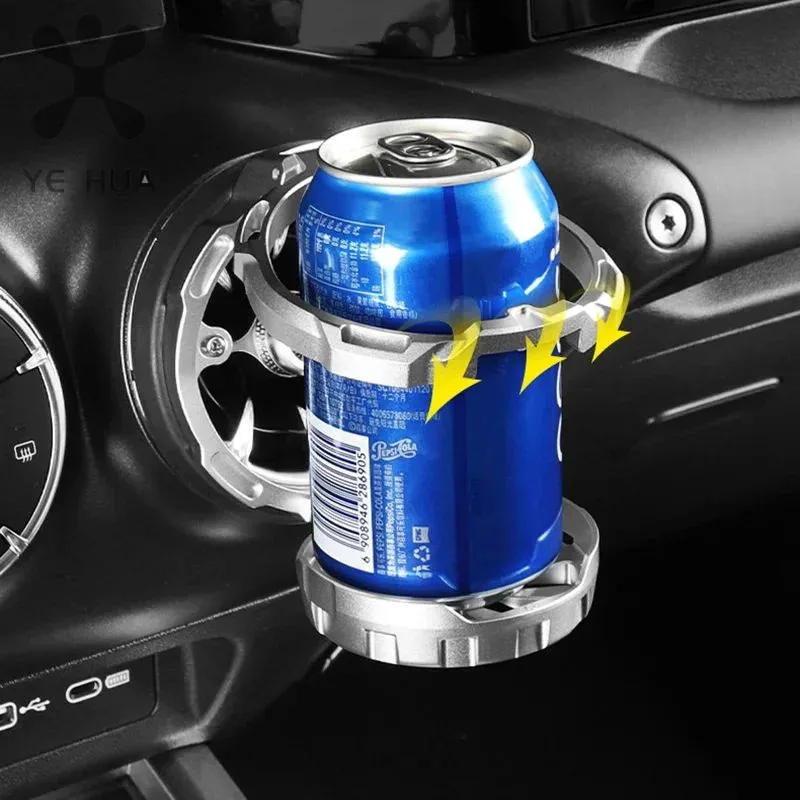 

For Tank 300 400 Air Conditioning Outlet Water Cup Holder Aluminum Alloy Foldable Cup Holder Interior Modification Accessories
