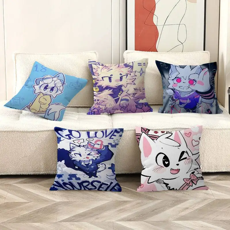 

Наволочка Boykisser Silly Cat, подарочная наволочка для подушки, декоративная наволочка для спальни, дома, дивана, стула, сиденья