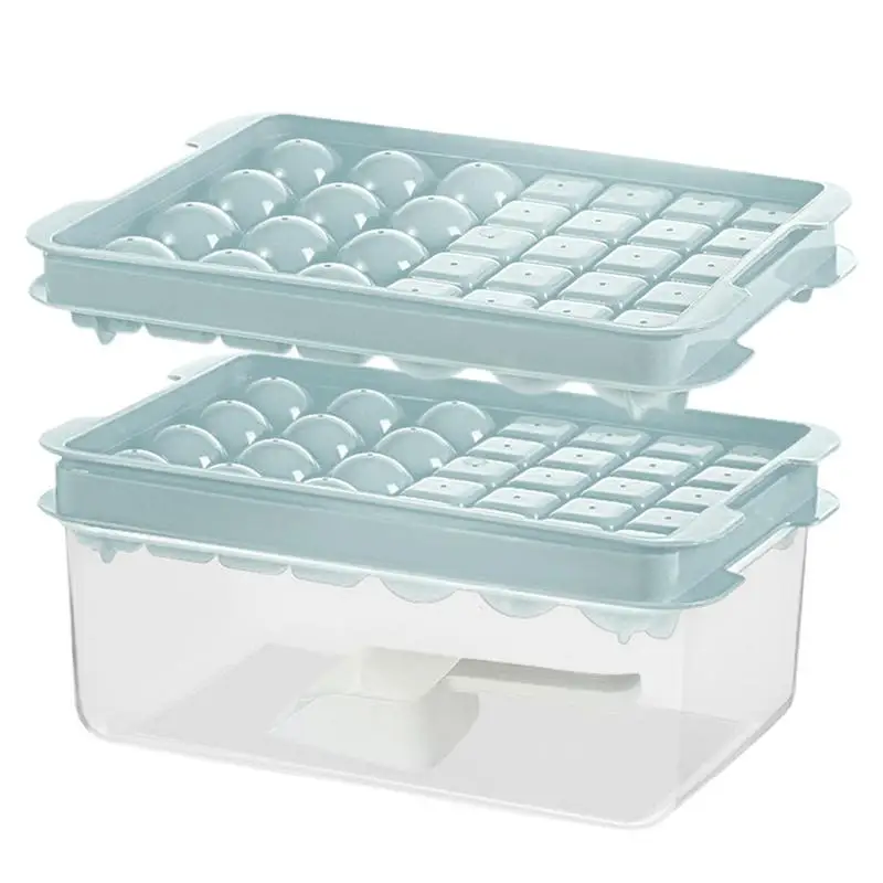 미니 아이스 큐브 트레이 사각 아이스볼 몰드, 초소형 분쇄식, 창의적인 파티 바, 주방 냉동고, 냉각 음료 아이스 박스, 아이스 큐브 트레이 세트 