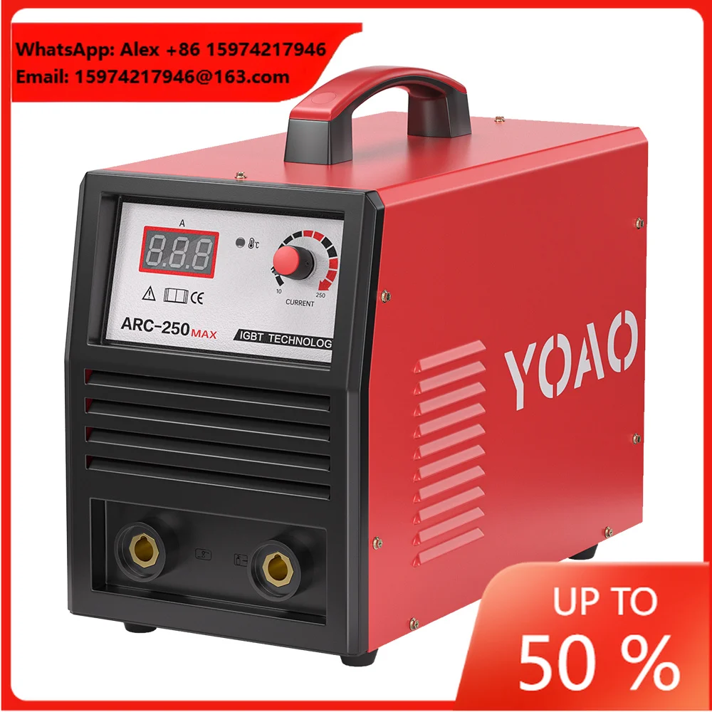 Professional ARC-250 Inverter IGBT Welding Machine New ARC Welding Machine With DC Motor Portable And Factory Direct