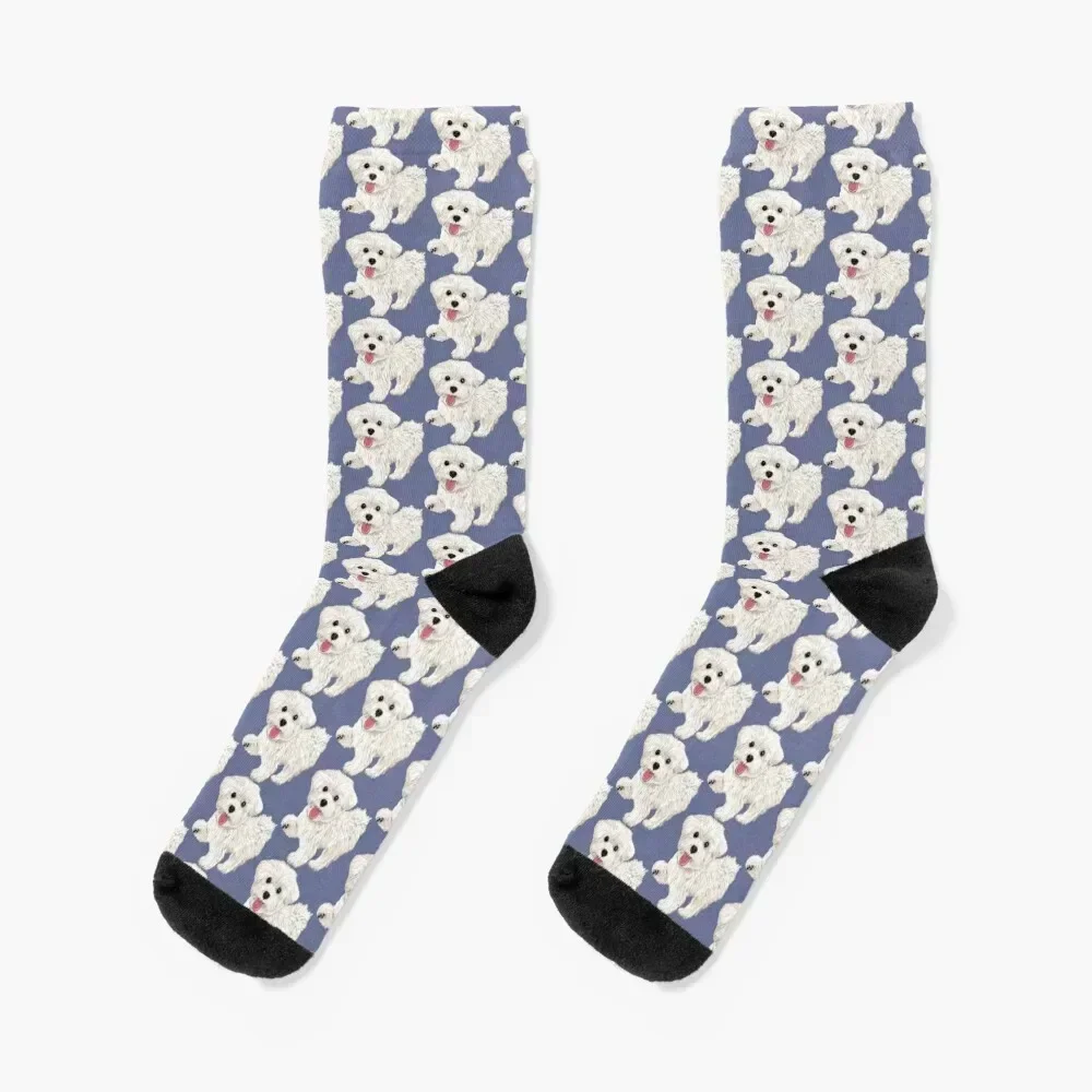 

Maru the Maltese Socks sports and leisure golf Male Socks Women's