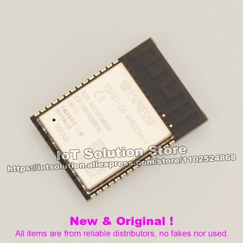 ESP32-C6-WROOM-1-N8 8MB Flash WiFi Module