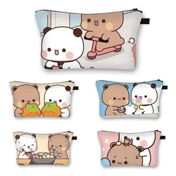 Bubu And Dudu cartoon Large Makeup Bag Beauty Pouch Travel Cosmetic Bags Cute Cartoon Storage Bag for Women wallet Girl gifts