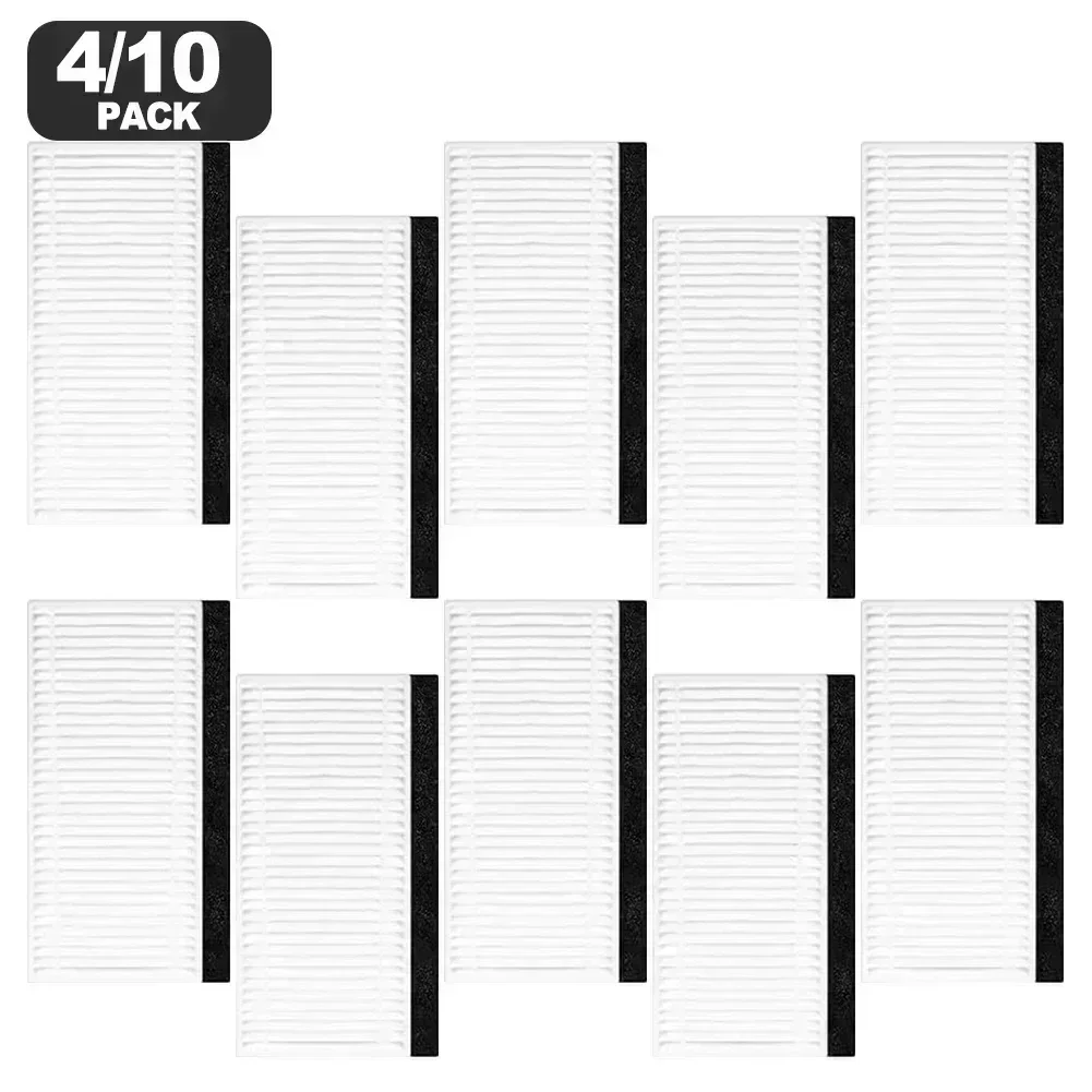 10/4PCS Filter Kit Replacement Washable Filter Cleaning Tool For Lefant M3/M3 Max Robot Vacuum Cleaner Home Appliance Parts