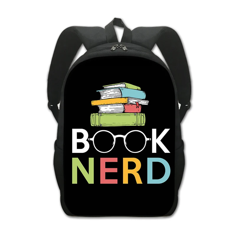 

I Have No Shelf Control Print Backpacks Librarian Books Lover Women Men School Bags Children for Travel Daypack Bookbag Gifts