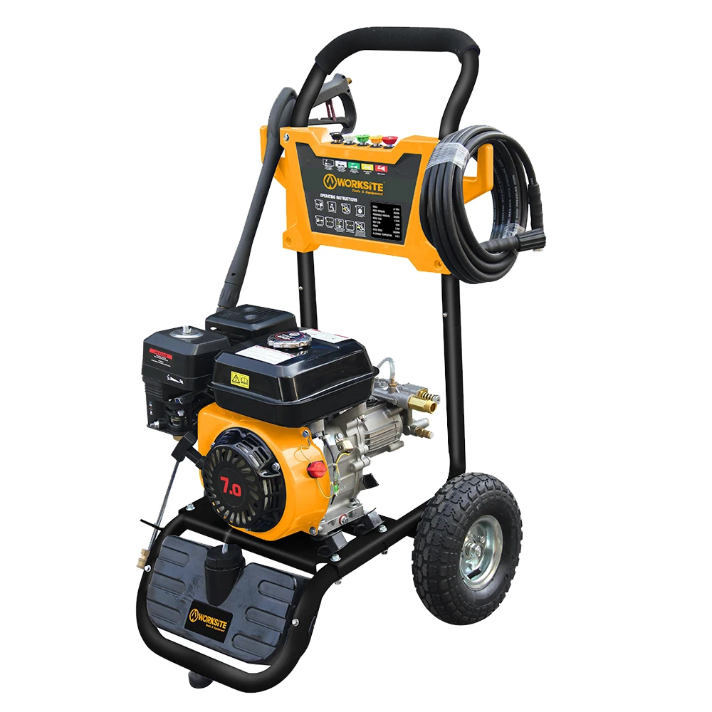 WORKSITE Customized Gasoline High Pressure Washer 9L/min Car Pressure Washer Cleaner Tool Machine