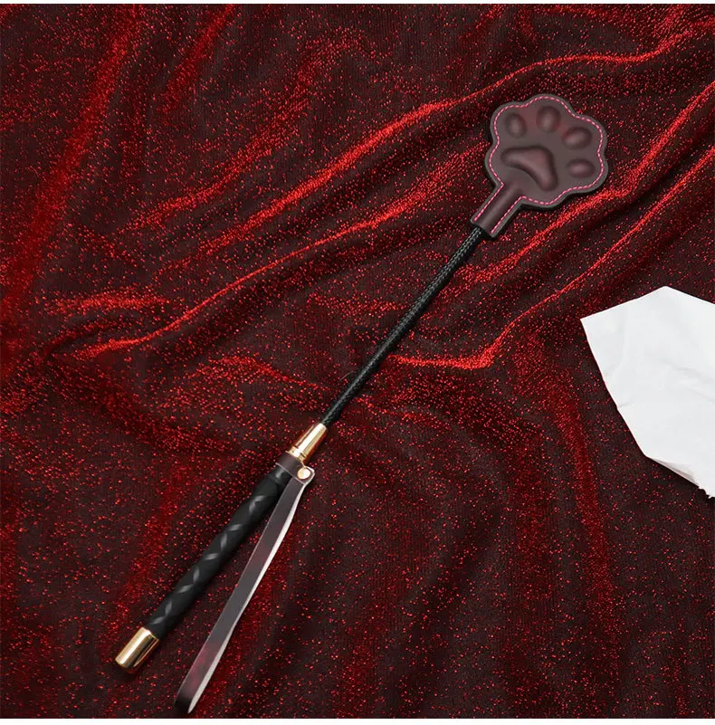 مجداف الردف على شكل كفوف القطط، لوح رذاذ BDSM اللطيف للبالغين، لعبة المبتدئين BDSM للعب الأدوار #5