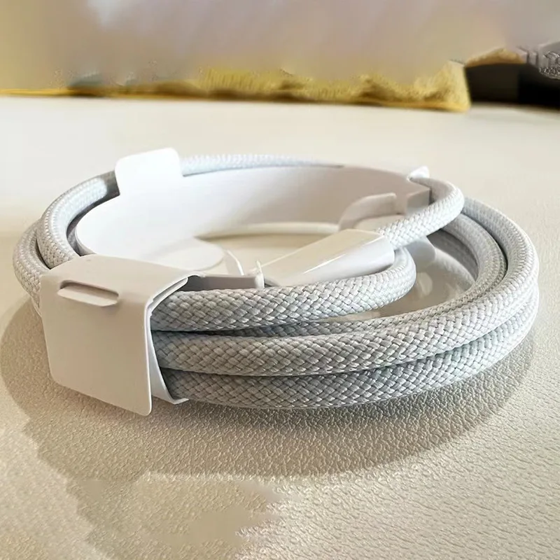 60W 3A USB Type C To Type C Cable Data Line For iPhone 15 Pro Max Xiaomi Poco Samsung Fast Charging Type C Braided Cord Wire