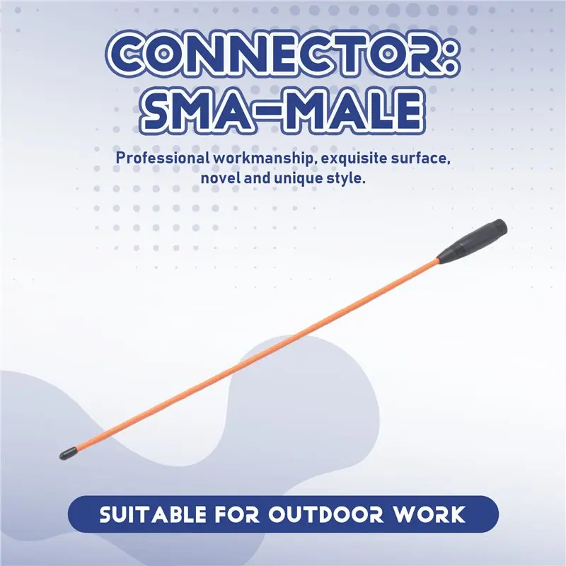 A67P-GPS Antenna SMA-Male Whip Antenna Extended Long Range For Garmin GPS Alpha 100 Astro 320 430