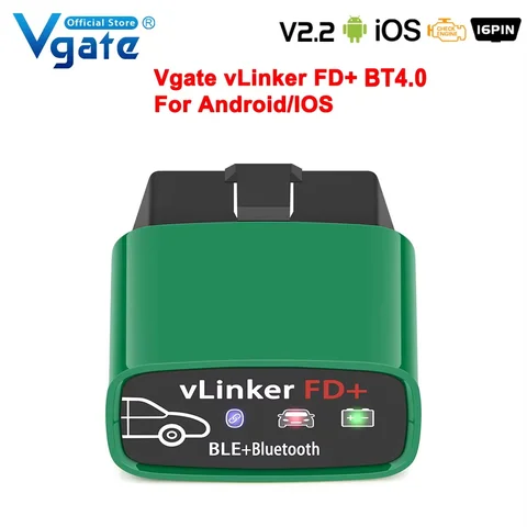 Автомобильный диагностический сканер Vgate vLinker FD ELM327 FORScan для Ford wifi Bluetooth 4,0 OBD2 OBD 2 сканер J2534 PK ELM 327 в 1 5
