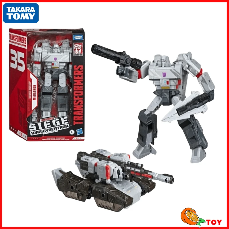 

In Stock Takara Tomy Transformers War for Cybertron:Siege Limited WFC-S66 Megatron Anime Figures Robot Toys action figure robot