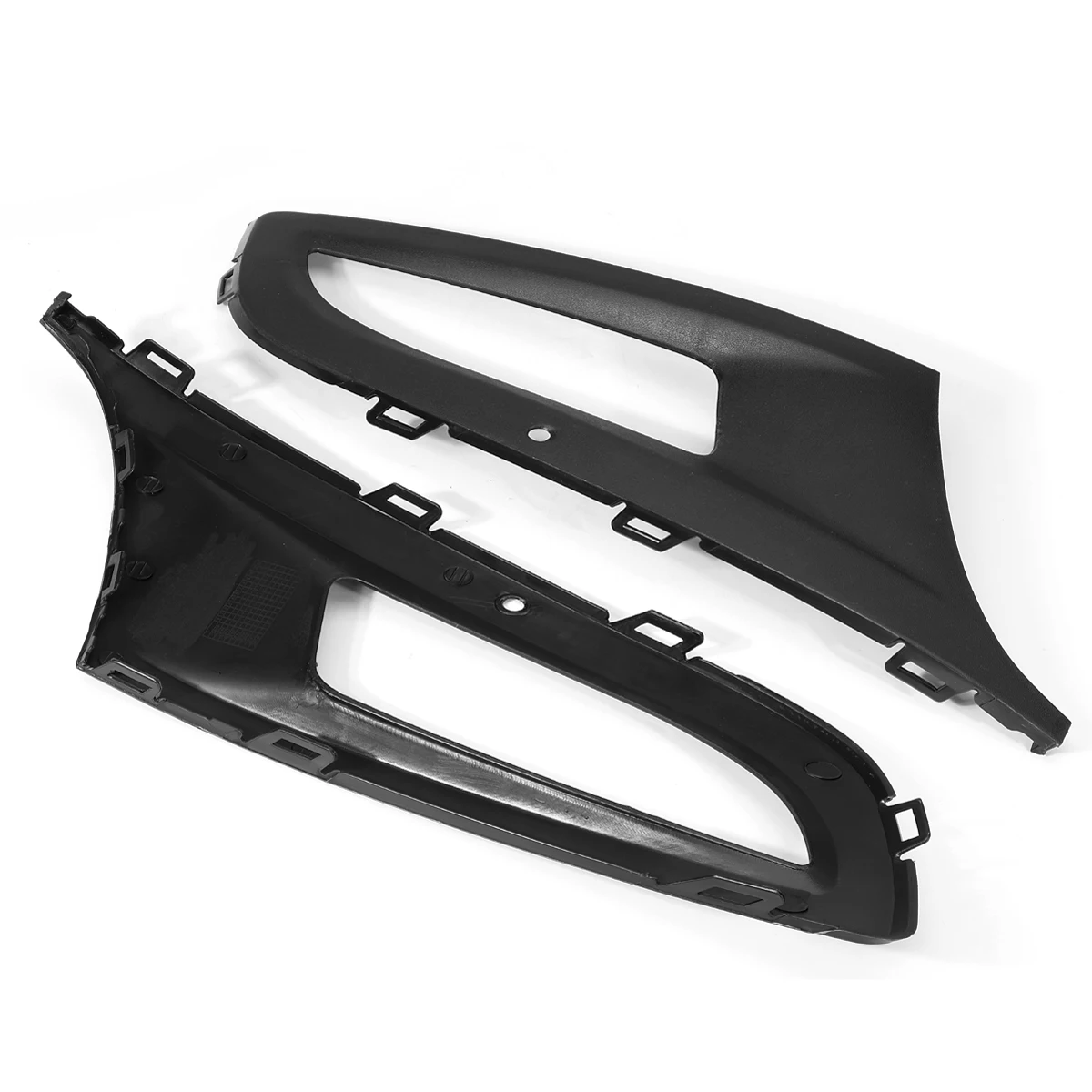 Car Front Bumper Lower Fog Lamp Grille Cover Fog Light Grill For VW Polo 6R MK5 2009 - 2015 6R0853665D9B9 6R0853665D Foglight