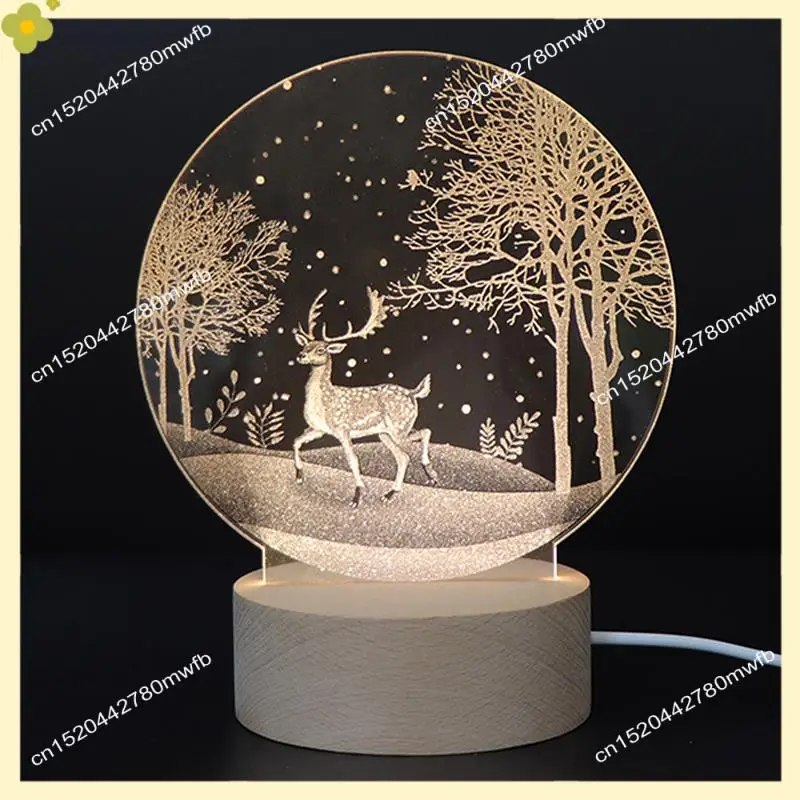 LDHL 4Pcs Clear Acrylic Sheet Round Panel Thick (4Mm) Plastic Acrylic Board For LED Light Base,Sign,DIY Display Projects