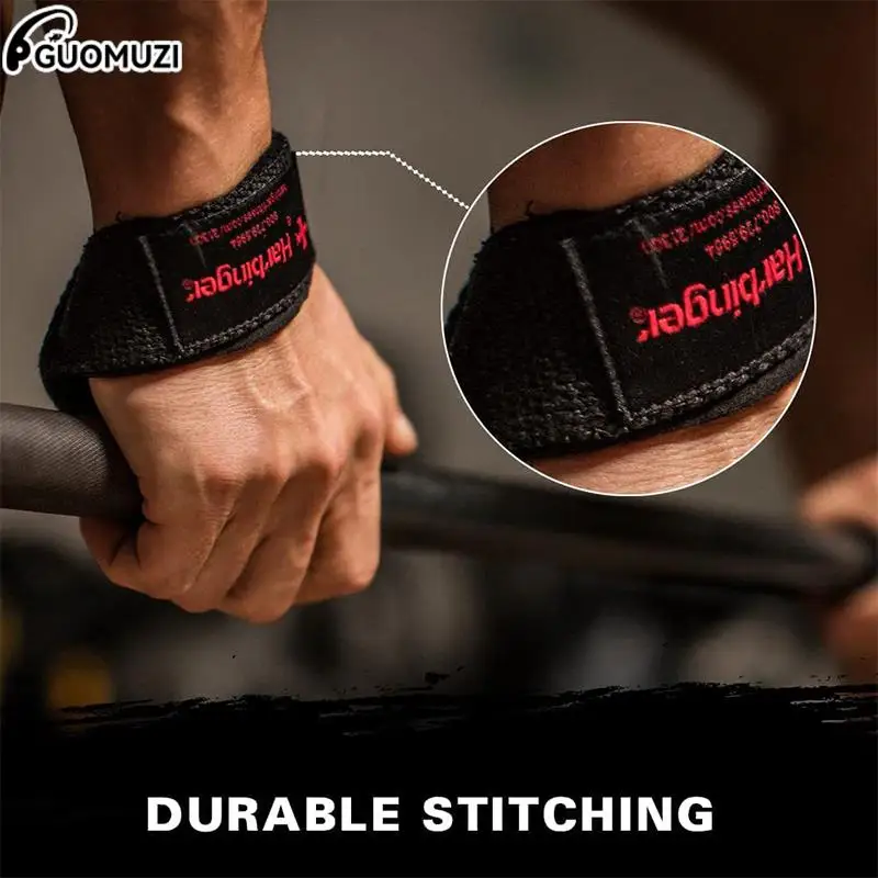 1pc(not 1pair) Weightlifting Wrist Strap Strength Training Adjustable Non-slip Gym Fitness Lifting Strap Wrist Support Grip Band