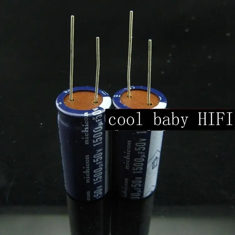 

4pcs Nichicon SE 1500mfd 50V 1500UF long life electrolytic Capacitor 85℃ 18*35mm