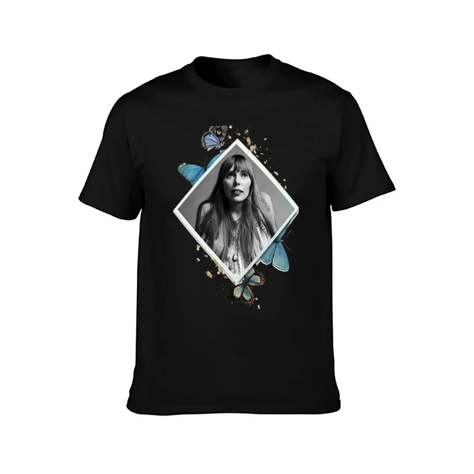 Joni Mitchell T-Shirt Christmas Casual Tee Shirt T-Shirt