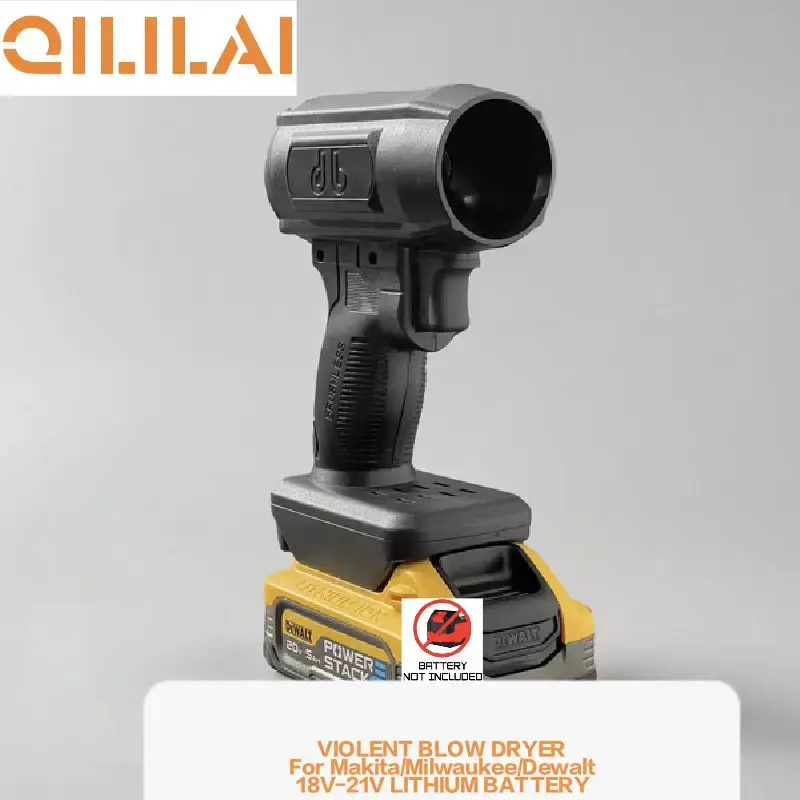 X50MM غسيل السيارات مسدس هواء توربو مروحة نفاثة الكهربائية منفاخ قوية سيارة مجفف عنيف لماكيتا/ميلووكي/ديوالت لا بطارية