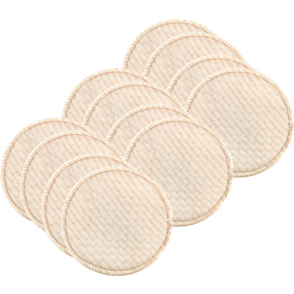 

12Pcs Reusable Nursing Pads Cotton Breastfeeding Breast Pads Washable Comfortable Leakproof Nursing Cushions Breast Cushion