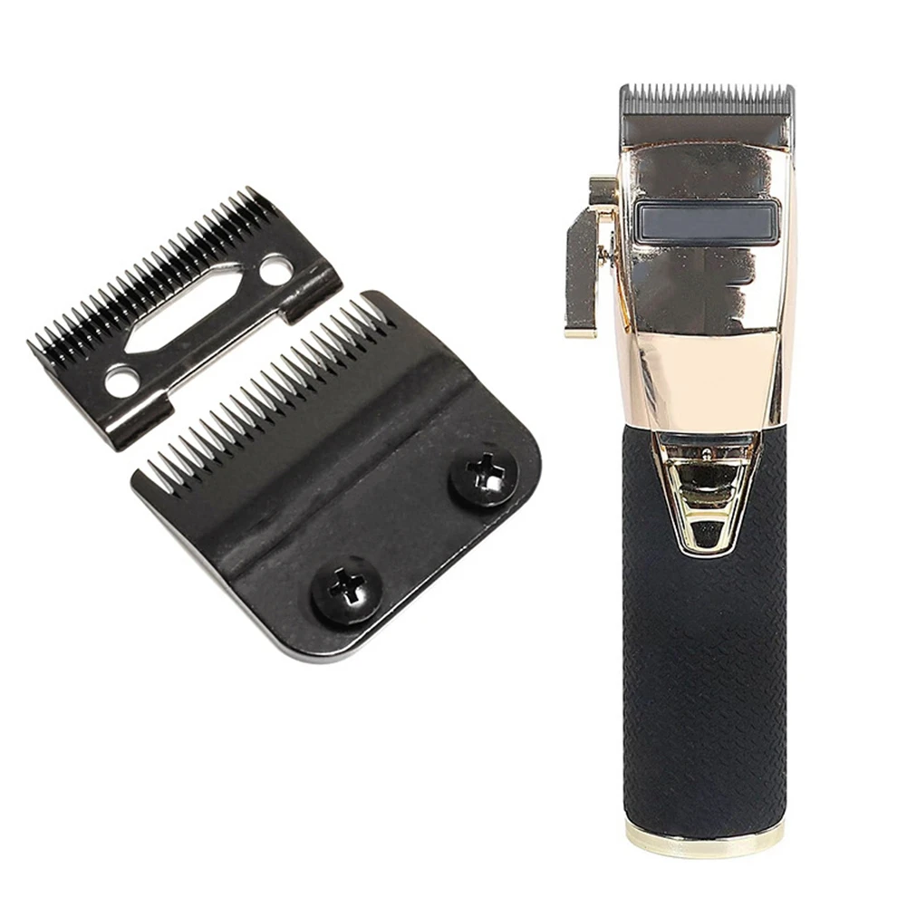 For Babyliss BAB870/BAB825 Hair Clipper Trimmer Replacement Cutter Head Barber Hair Knife Head Blades-Silver