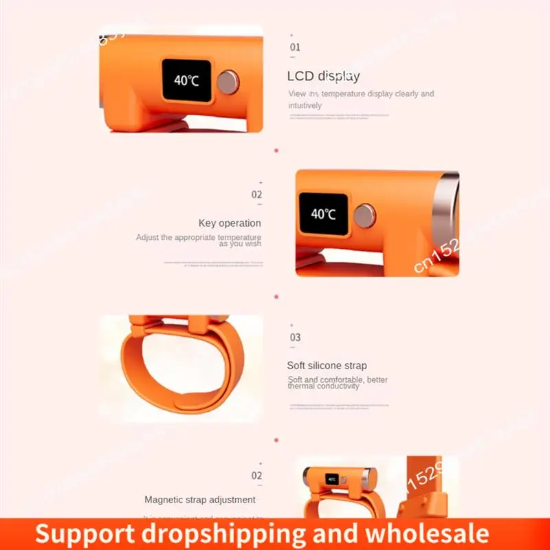 AA86 มืออุ่นสร้อยข้อมือฤดูหนาวมืออุ่นกระเป๋าเดินทางความร้อนอย่างรวดเร็ว USB ชาร์จในครัวเรือนกลางแจ้ง Handy WARM-E ทนทาน
