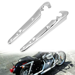 Motorcycle Chrome Rear Fender Mudguard Turn Signal Support Bracket For Harley Sportsters Iron XL 883 1200 72 Forty-Eight