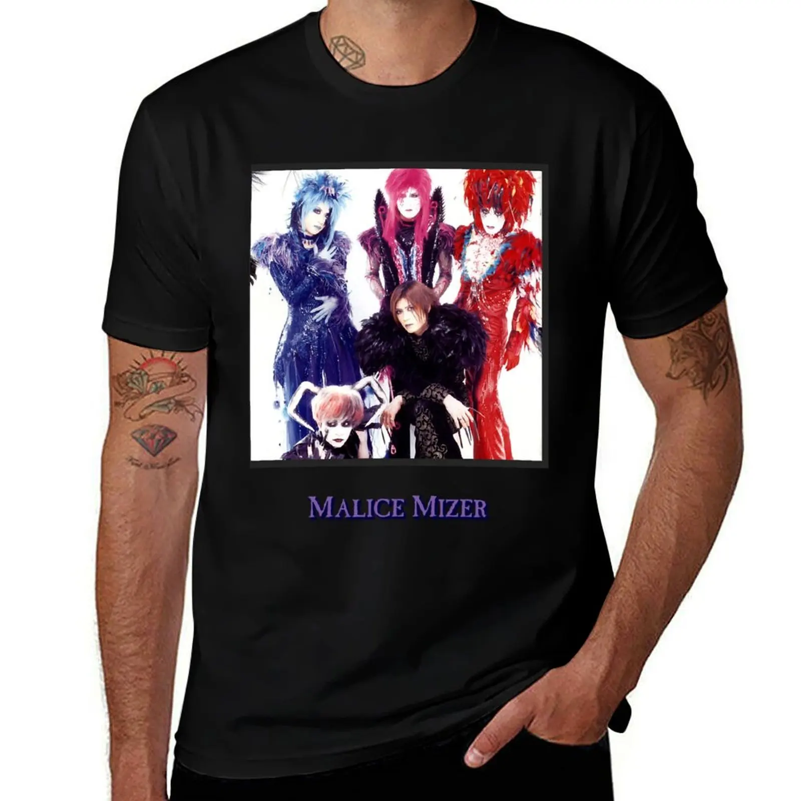 

Mens Womens malice mizer Cool Gifts T-Shirt Ultra Soft Breathable Tee Top
