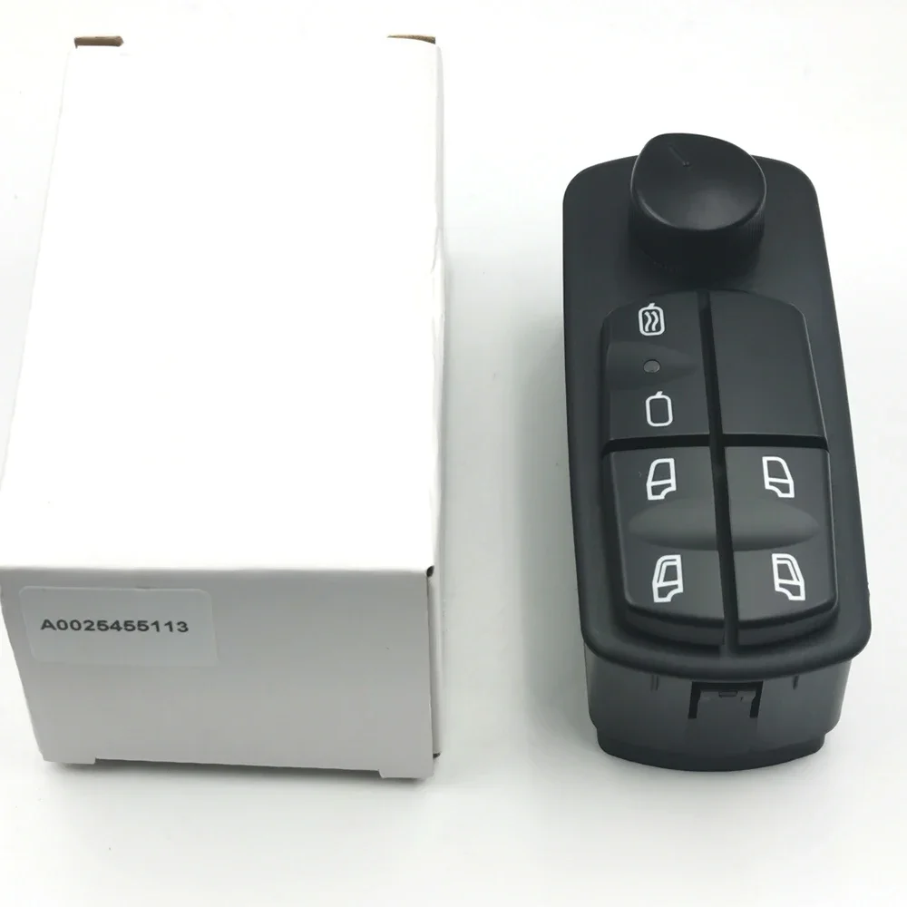 Hauptschalter für elektrische Fensterheber für Mercedes-Benz Actros/Antos/Arocs/Axor OE: A0025455113 A0035455113 A0045455113 A0015455113 – Detail 3