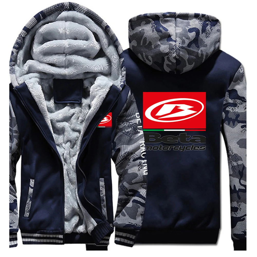 Beta Racing moto primavera autunno nuova felpa con cappuccio cappotto da uomo Cardigan spessa Casual Comfort manica lunga felpe con cappuccio felpe