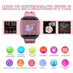 2024 Kids Watches Call Kids Smart Watch for Children GPS SOS Waterproof Smartwatch Clock SIM Card Location Tracker Child Watch