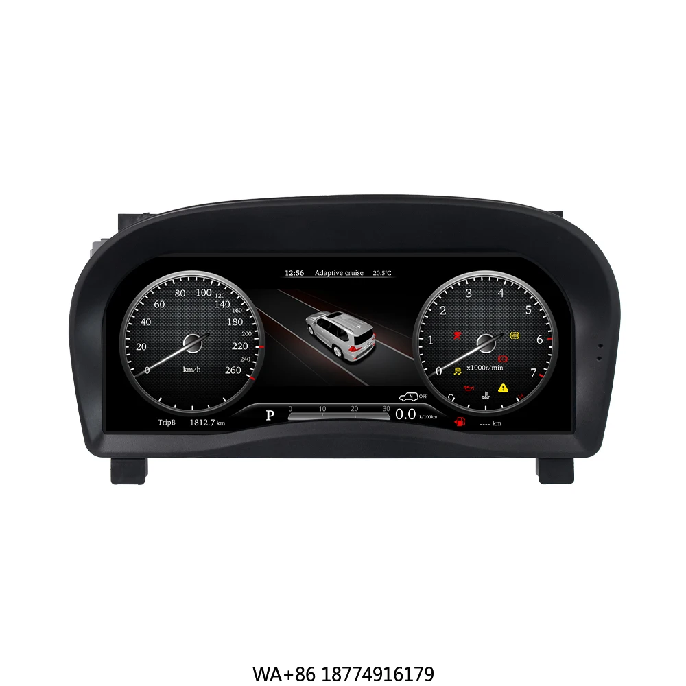 

LCD Dashboard Digital Cluster for Alphard 30 Series 2015-2019 Speed Meter Car Speedometer Cockpit Instrument Pane