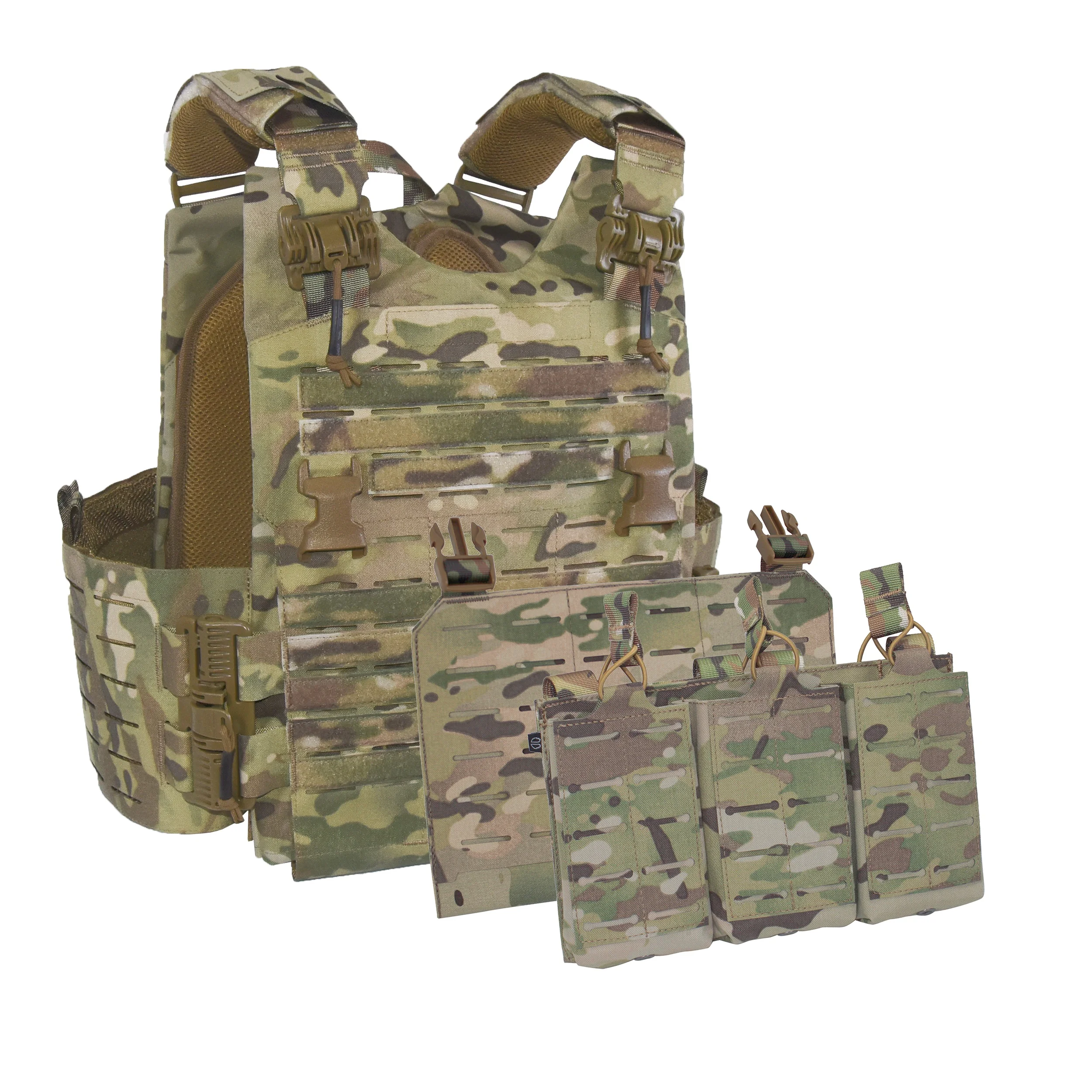 

Lsr Laser Cutting Attack Panel Molle Tactical Vest Equipment Module Accessories Expansion Quick Conversion Configuration