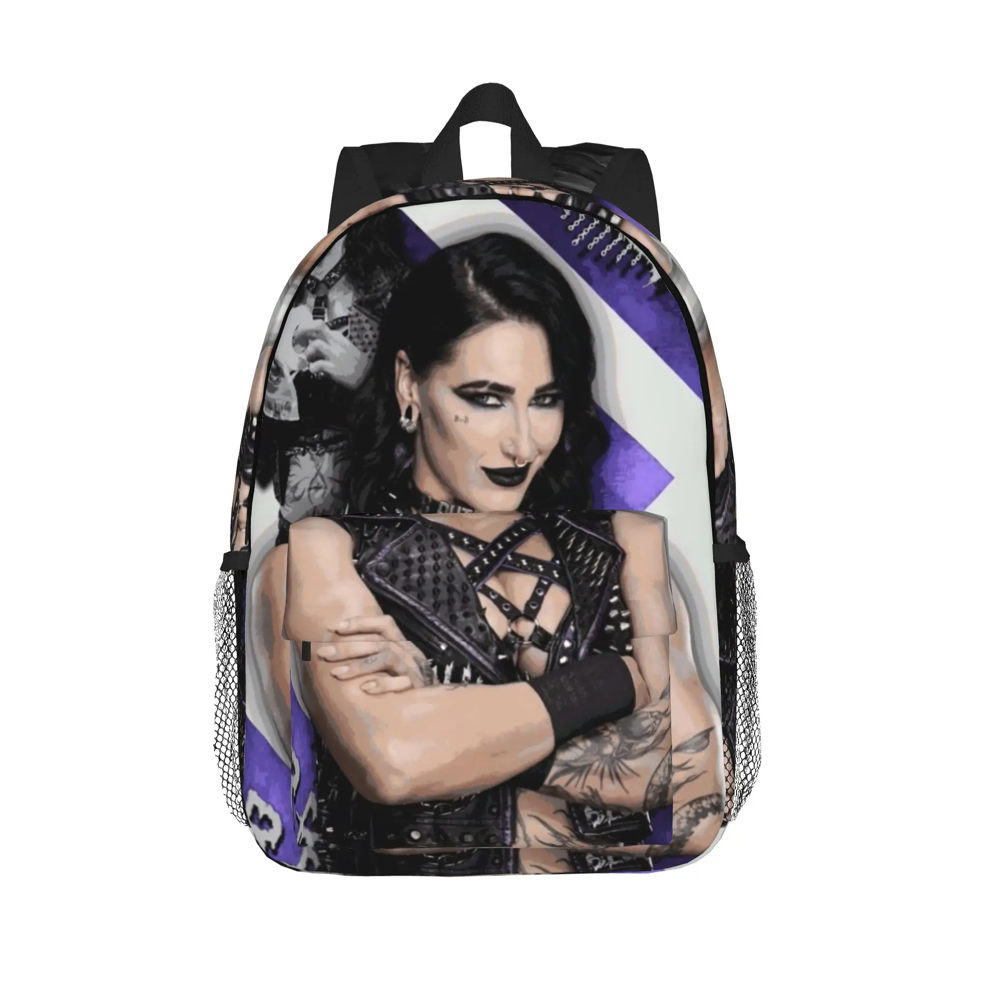 She Is My Mami Rhea Ripley Bootleg Wrestler Backpack Hot Sale Daypack Boys Girls BookBag Shoulder Bags for Men Women School Bag