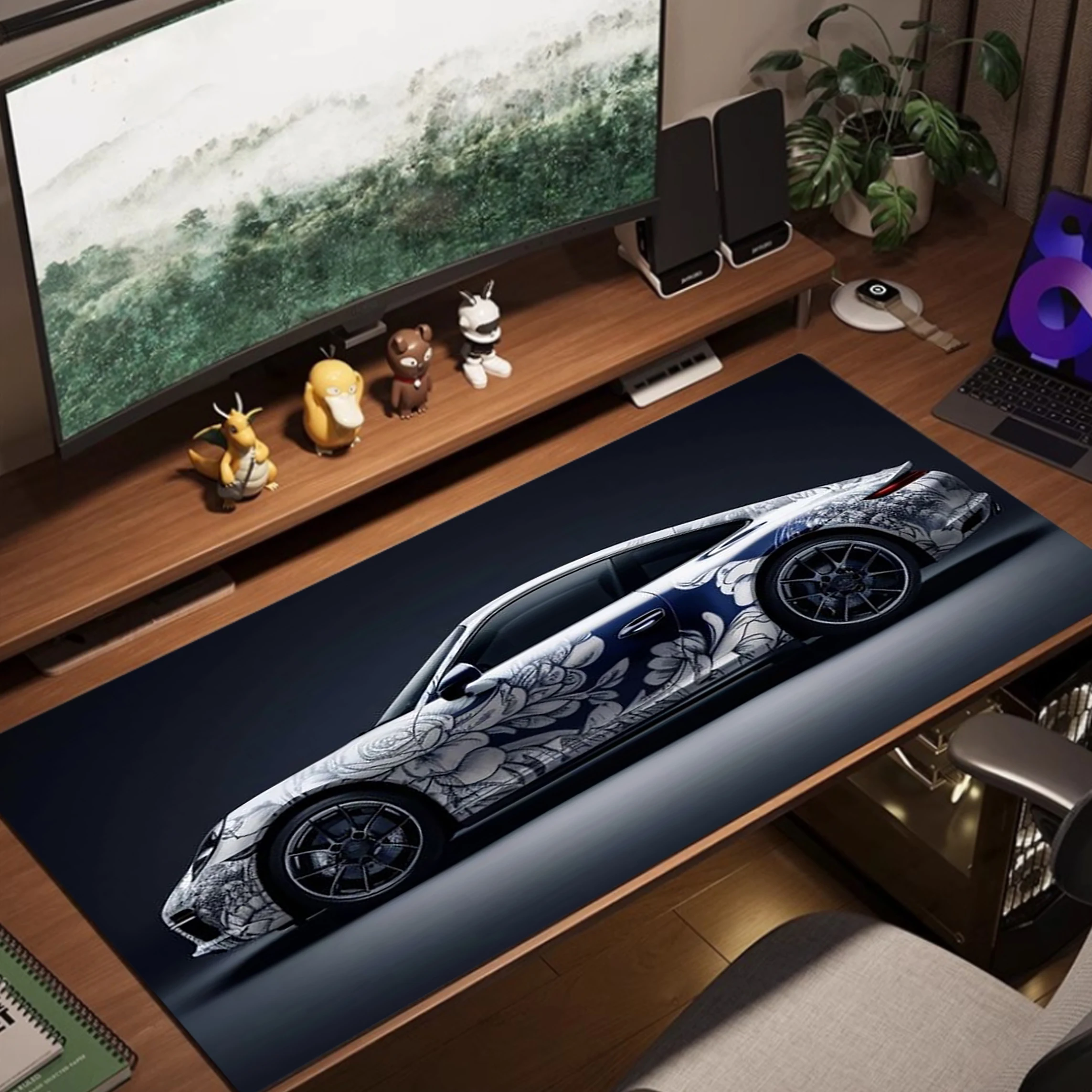 

Extended Mouse Pad Office Racing Car Gamer Mousepad Gaming Speed Keyboard Pads Table Carpet Computer Gamer Desk Mat 50x100cm