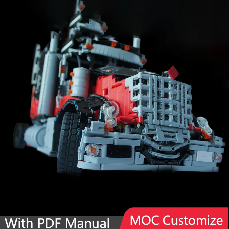 

NEW 5779 PCS Black Luxury truck Technical Building Blocks Model Education DIY Assembly Toys For Kids Christmas Surprise Gift