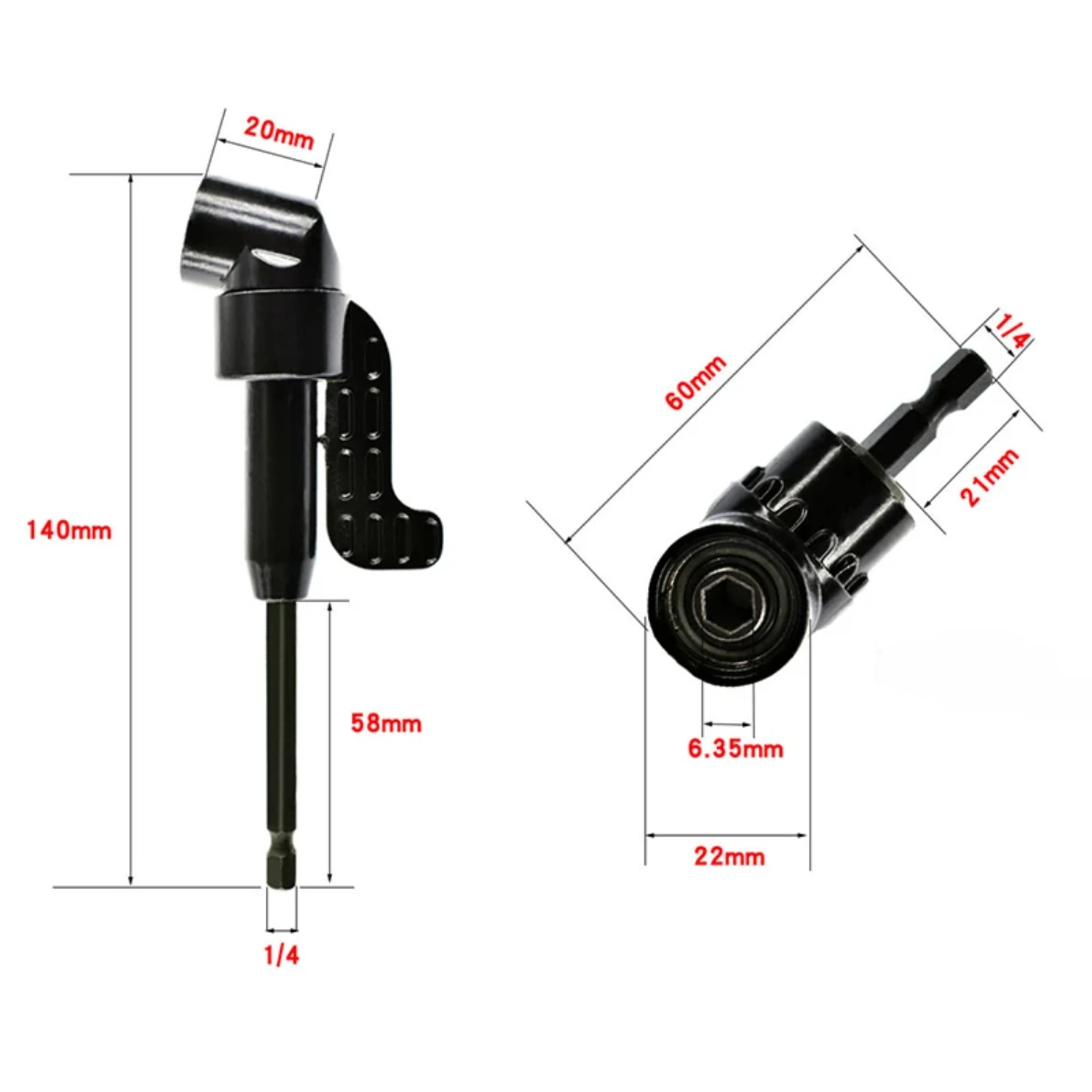 Adjustable Screwdriver Set Holder for Power Drill - Perfect Hand Tools with 1/4 Bit Socket - Ultimate Comfort & Versatility