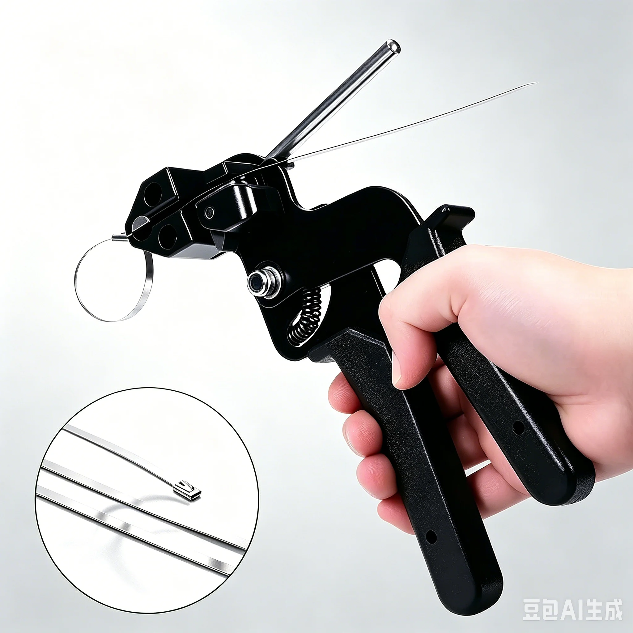 NEW Cable Tie Plier Fastening Strap Cable Tie Gun Automatic Cutting Tool Tension Stainless Steel Self-Locking Ties Hand Tools