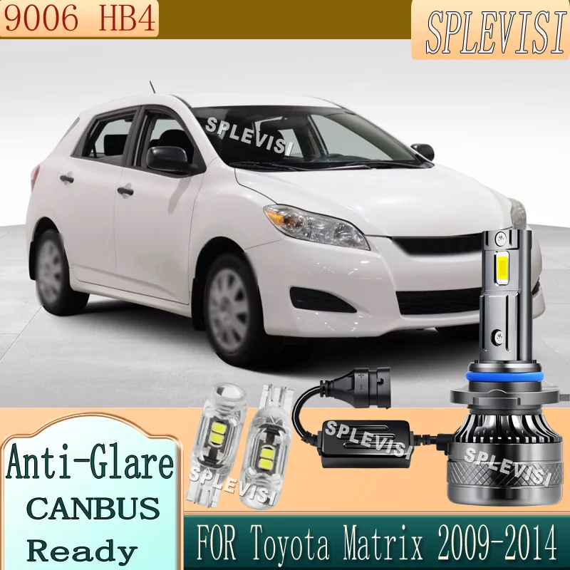 

Warranty with Cooling Fan & Decoder Long Lifespan LED Headlight Low Beam For Toyota Matrix 2009 2010 2011 2012 2013 2014