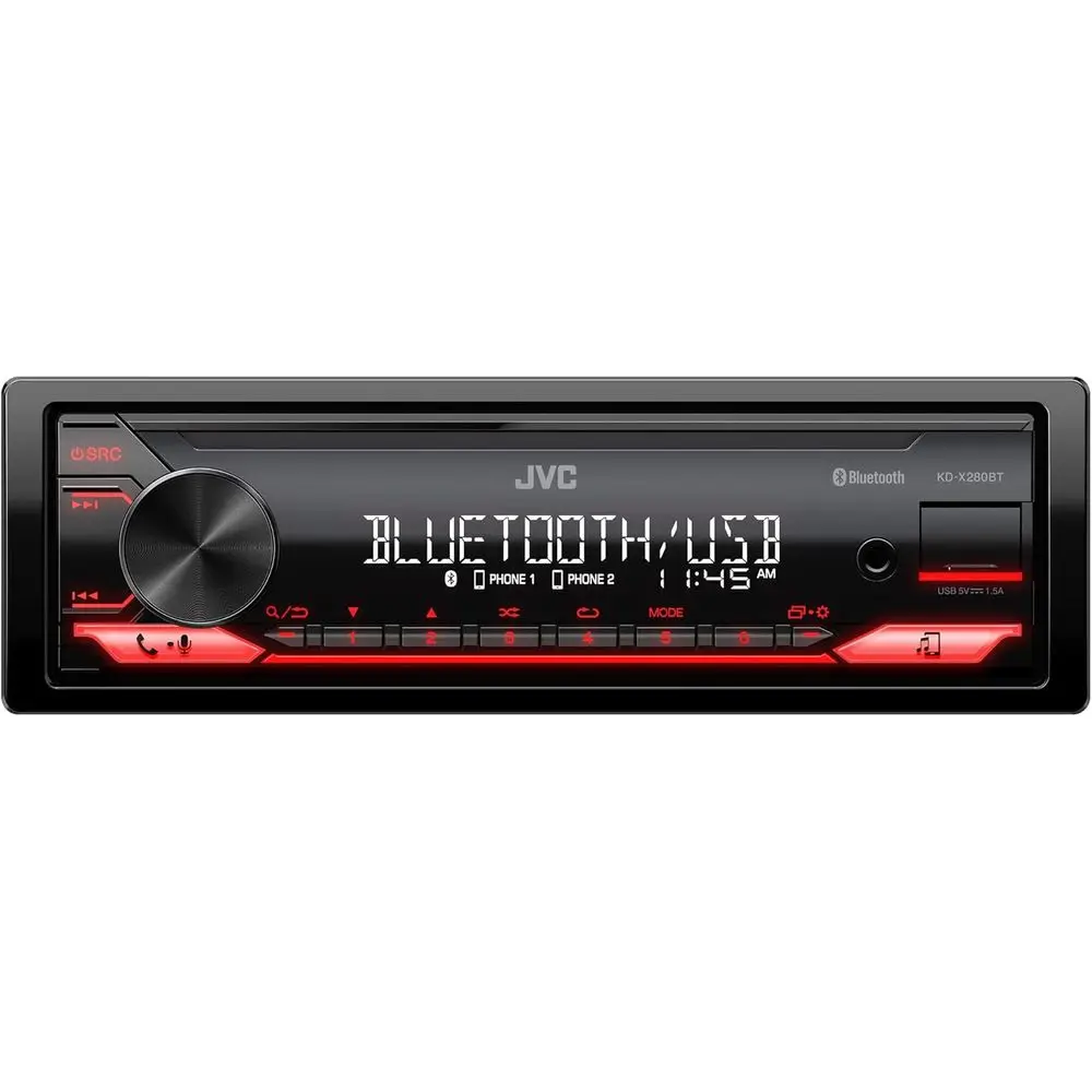

Автомагнитола Bluetooth с USB, AM/FM-радио, поддержкой MP3, высококонтрастным ЖК-дисплеем, 50 Вт, съемной лицевой панелью, 1 DIN, 13-полосный эквалайзер