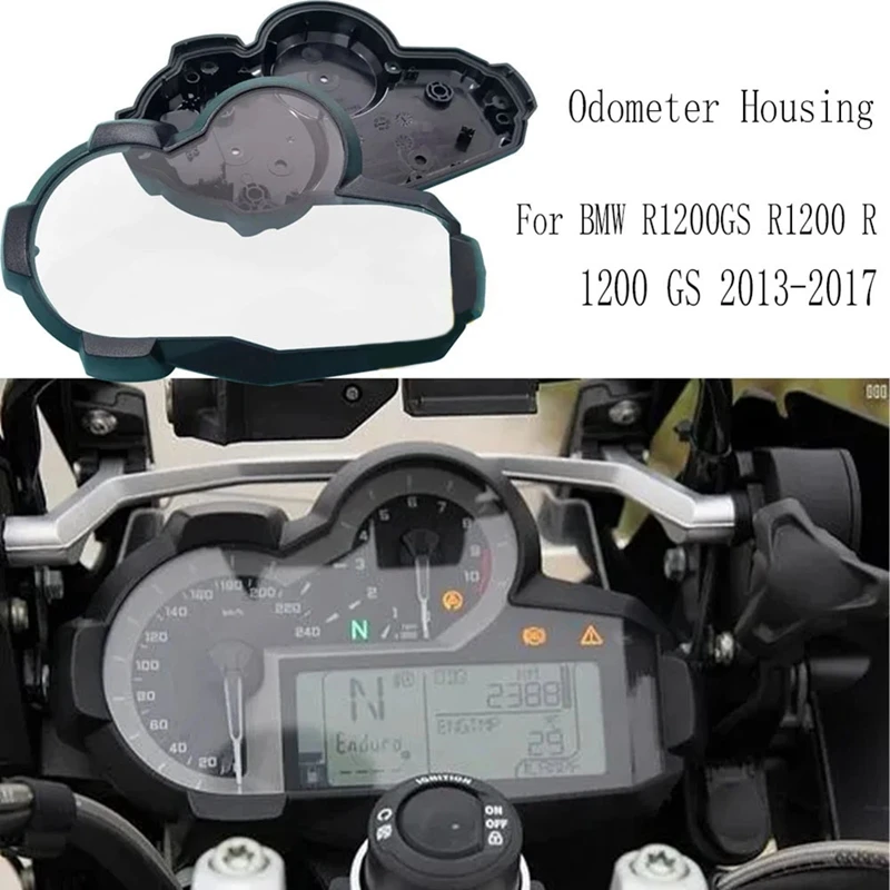 Motorcycle Speedometer Case Odometer Tachometer Housing Cover Speedometer Cover For BMW R1200GS R1200 R 1200 GS 2013-2017