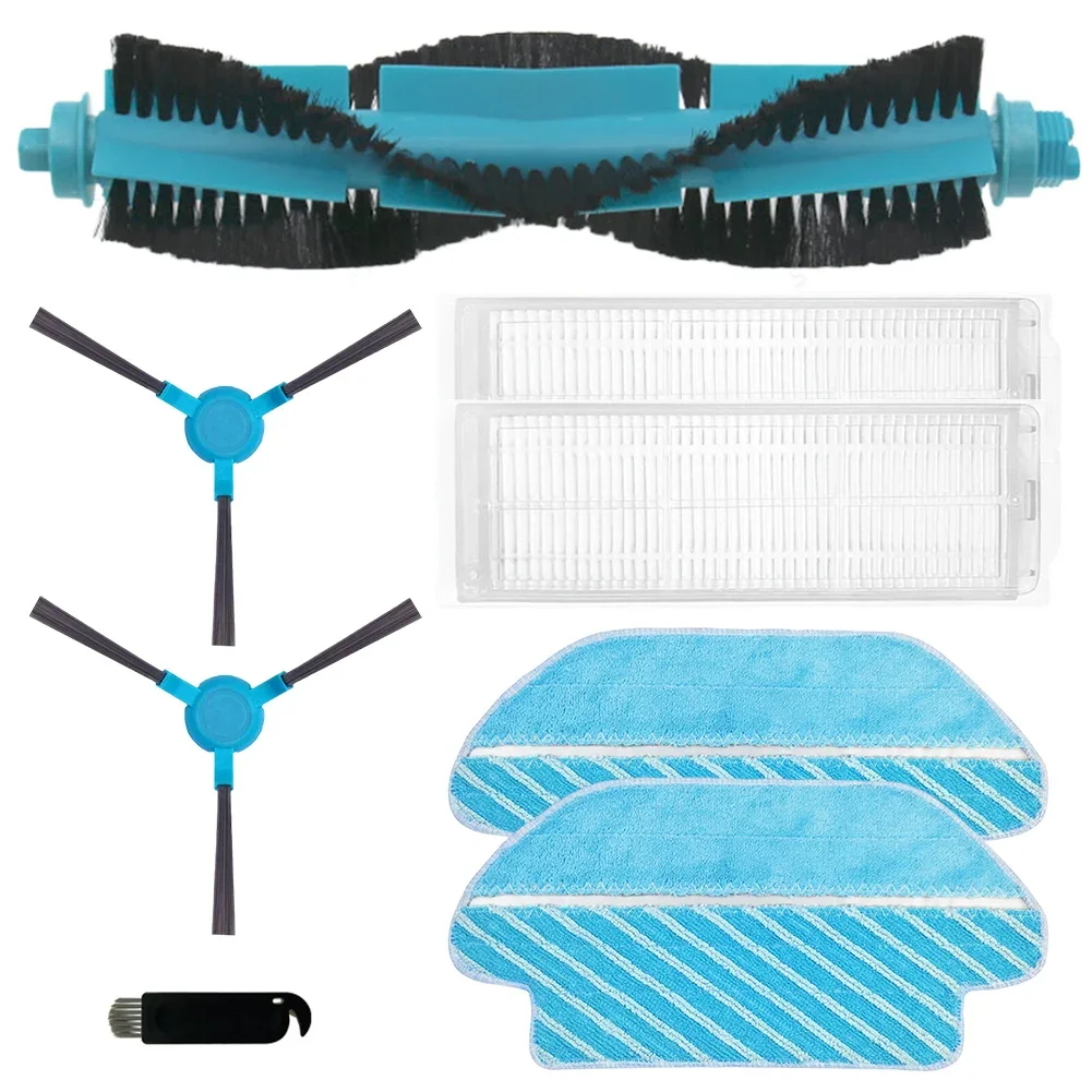 فرشاة دوارة مجموعة مرشح فرشاة جانبية لـ Cecotec لـ Conga 3290 3390 3490 3590 لـ Elite 5490 6090 7090 ملحقات المكنسة