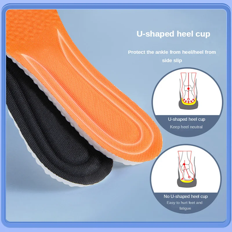 Xiaomi Youpin Sport Boost Iinsoles Männer Frauen Sport Stretch Atmungsaktiv Laufschuhe Schuh Dämpfung Einsätze Unterstützung Ncreased Einlegesohlen